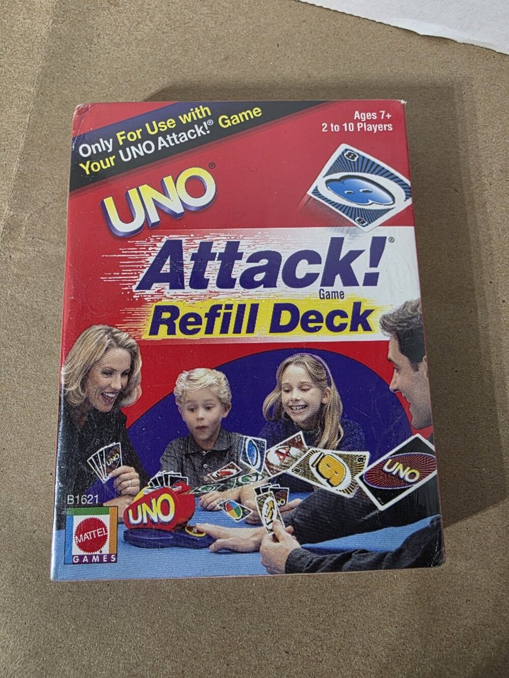Mattel Games UNO Attack! Refill Deck Expansion Pack 2-10 Players B1621